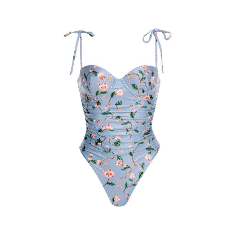 Rabano One-Piece in Navegante Agua by Agua Bendita
