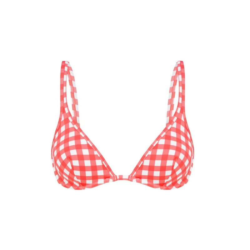 Rogue Gingham Classic Bra Bikini Top Ephemera