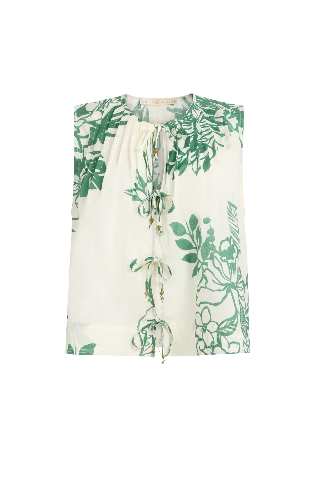 Romina Top In Garland Marie Oliver