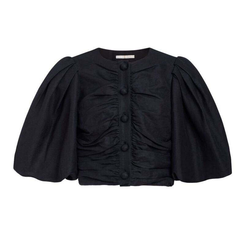 Rowan Top in Black Marie Oliver