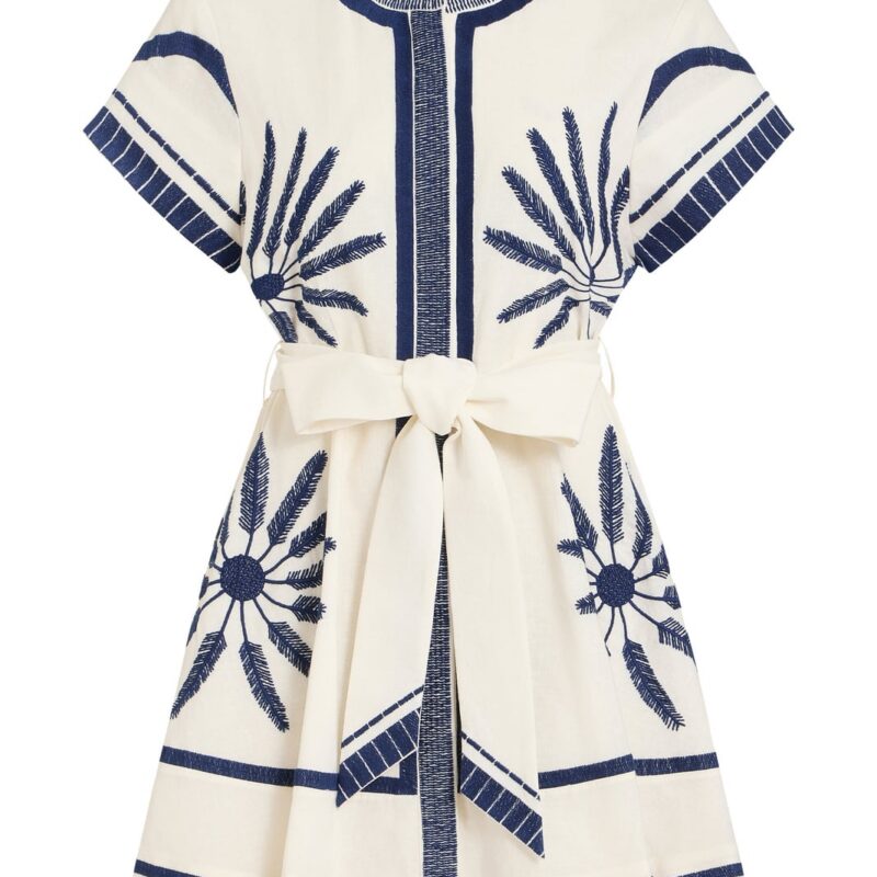 Sable Dress In Tide Marie Oliver