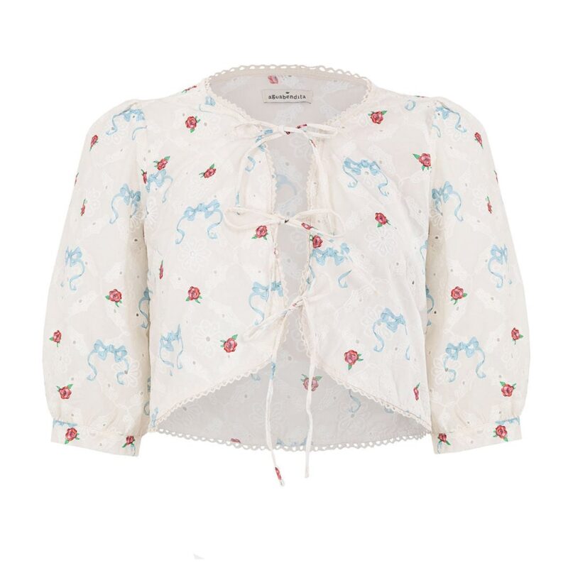 Salem Shirt in Cherish Agua Bendita