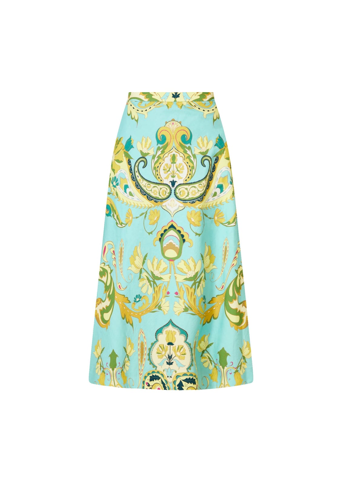 Santiago Convertible Midi Skirt in Paisley Zebra Mestiza New York