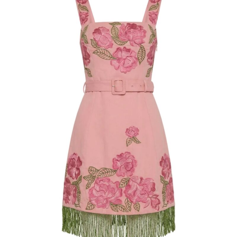 Sarah Bird Mini Dress in Pink Pop Floral EDDY
