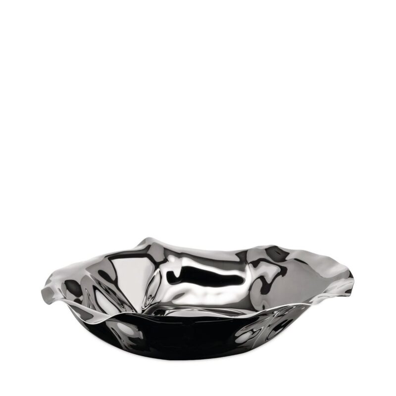 Sarria' Round Basket in Stainless Steel Alessi