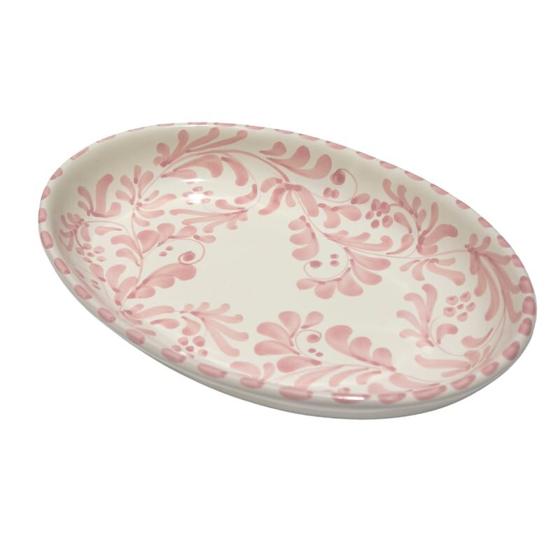 Serving Platter in Rosa Piano Piano