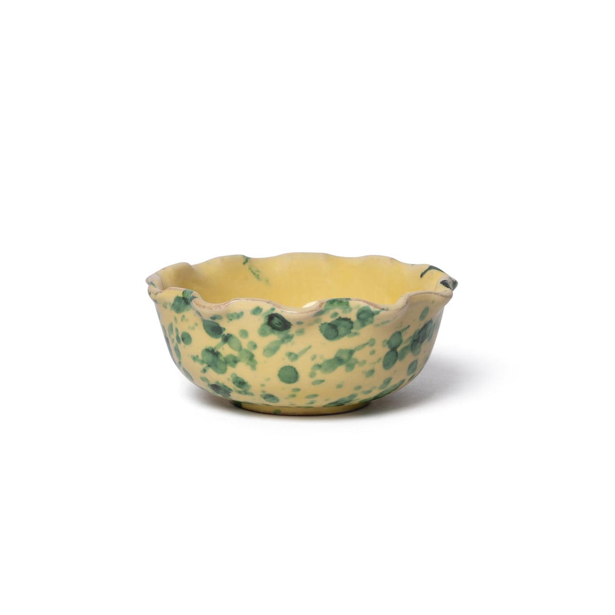 Splatter Scallop Dish Sharland England