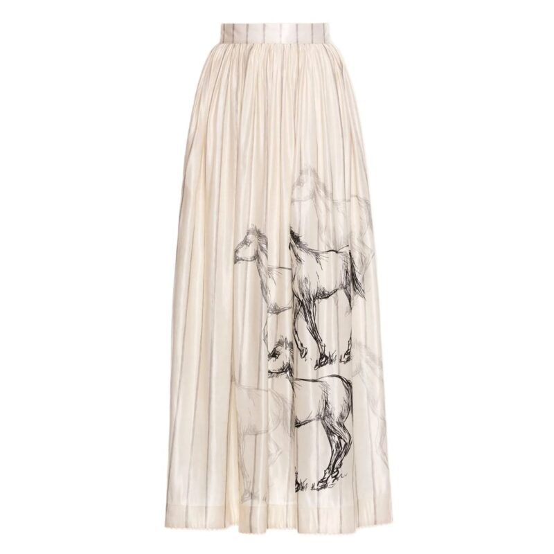 Tangelo Arena Maxi Skirt Agua by Agua Bendita