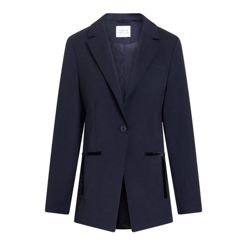 Tanya Blazer in Black Tanya Taylor
