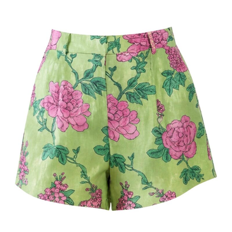 Tasha Short in Gardenia Floral EDDY
