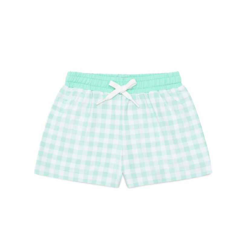 Tatum Trunks in Harbour Breeze Gingham Henry Duvall