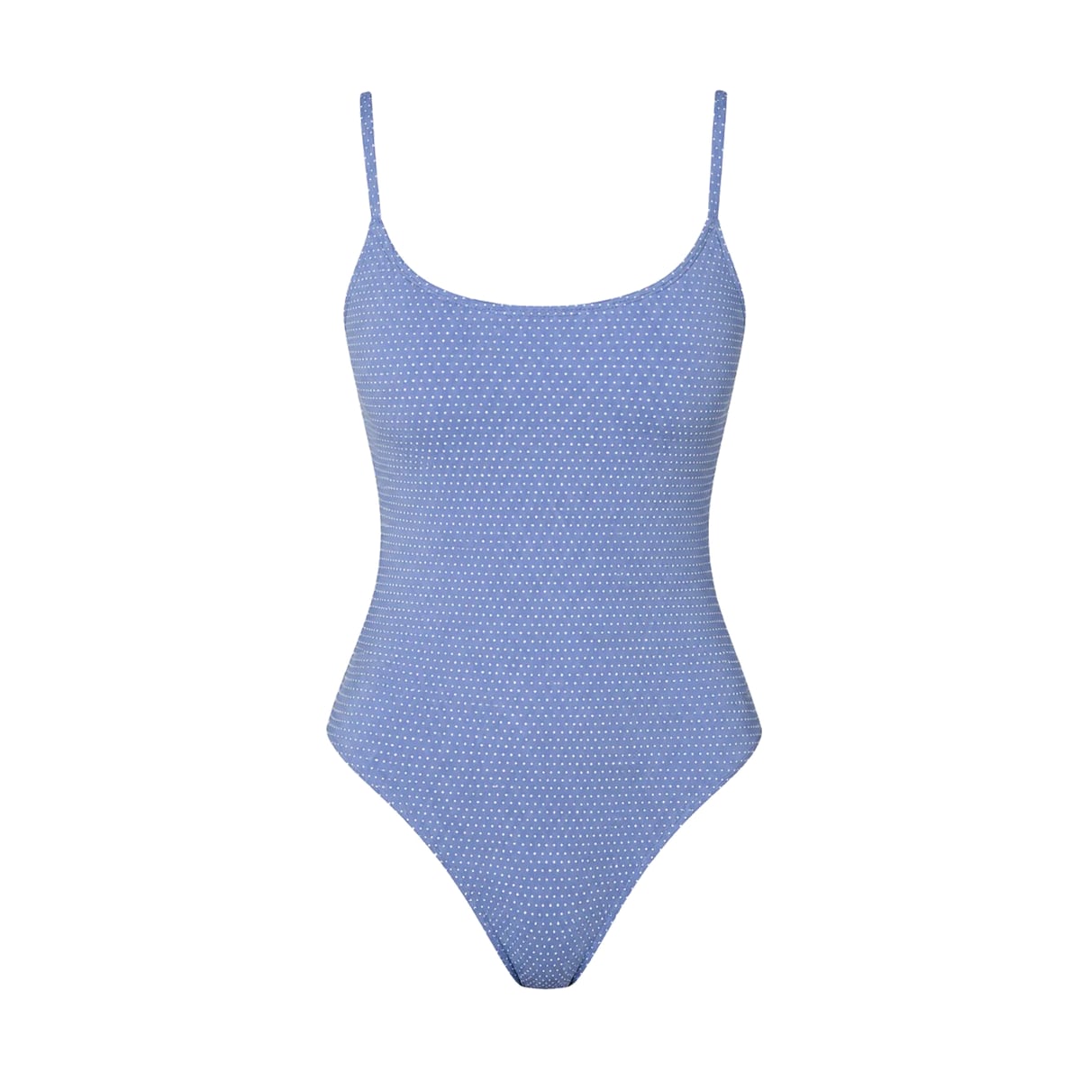 The Amalfi One-Piece Polka Dot in Wisteria Classic Andie Swim