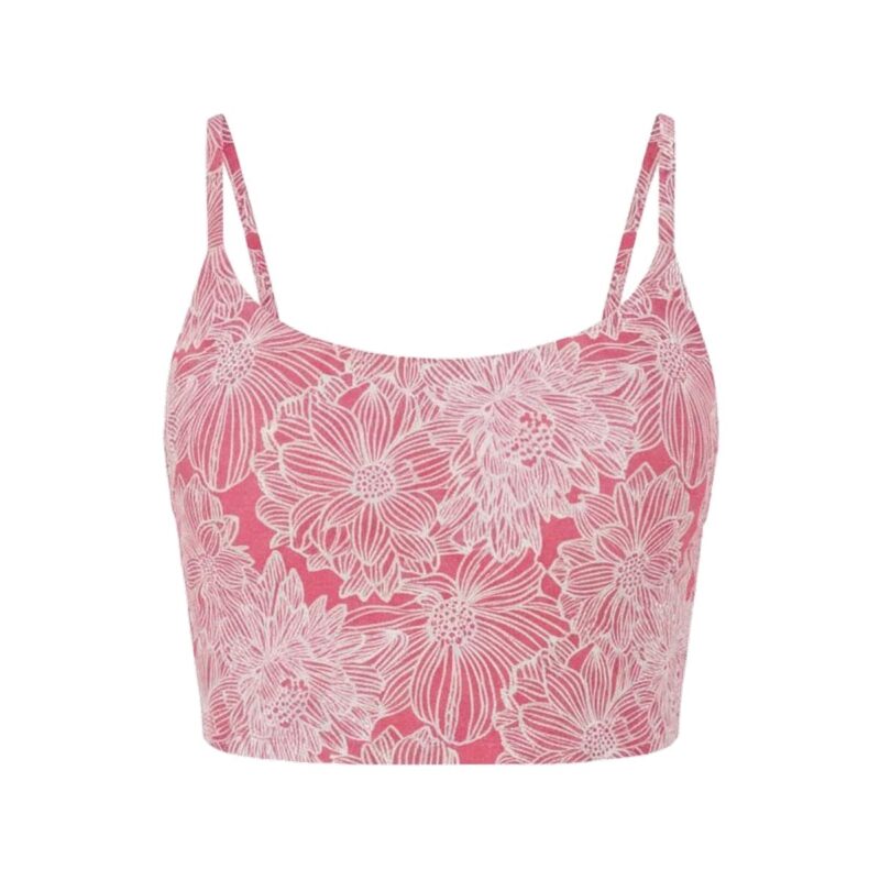The Amalfi Tankini in Garden Jacquard Peachy Andie Swim