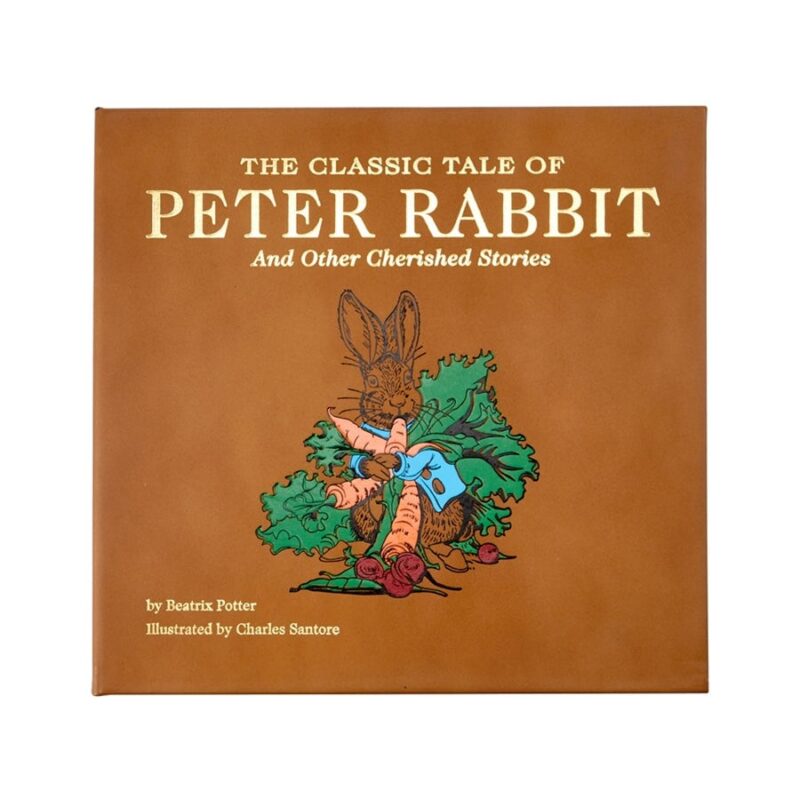 The Classic Tale of Peter Rabbit in Bonded Leather Graphic Image