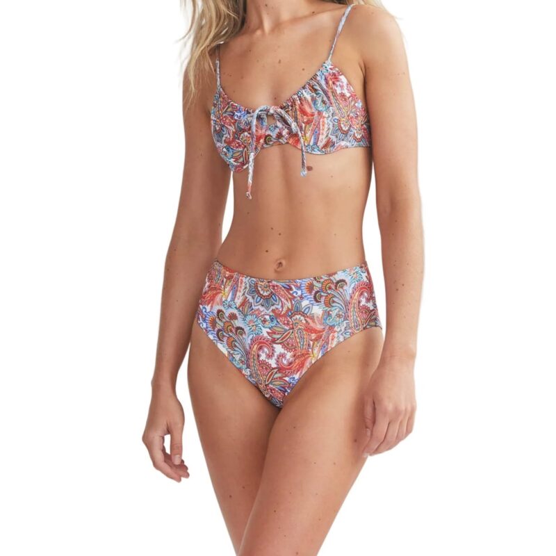 The Emily Top in Heritage Paisley Follow Suit