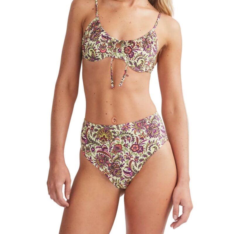 The Emily Top in Vivid Boteh Follow Suit