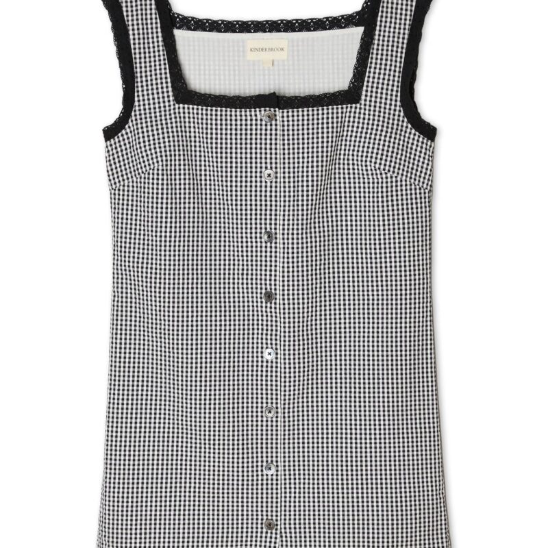 The Gingham Garden Shift Dress Kinderbrook Home