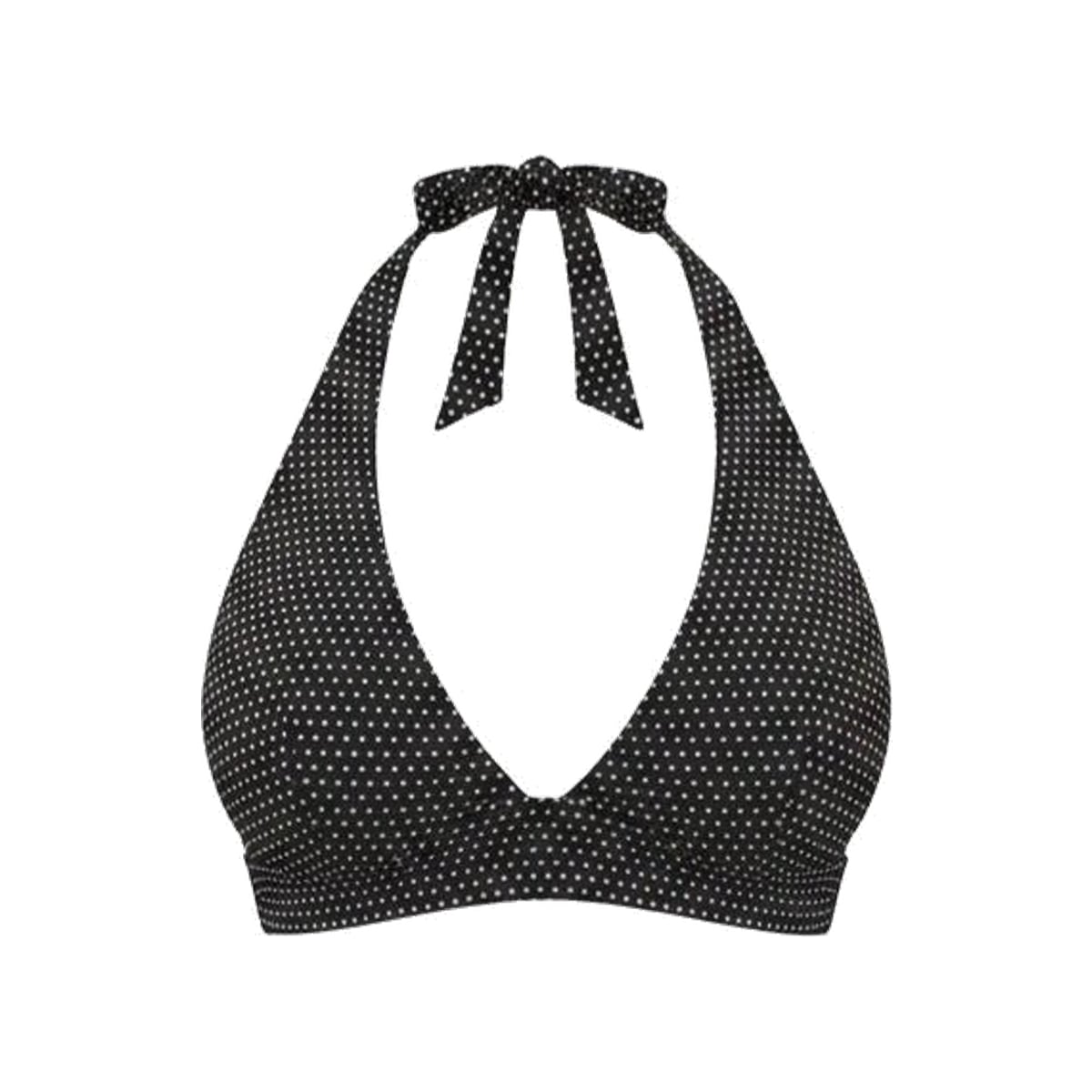 The Majorca Bikini Top Polka Dot in Black Dot Andie Swim