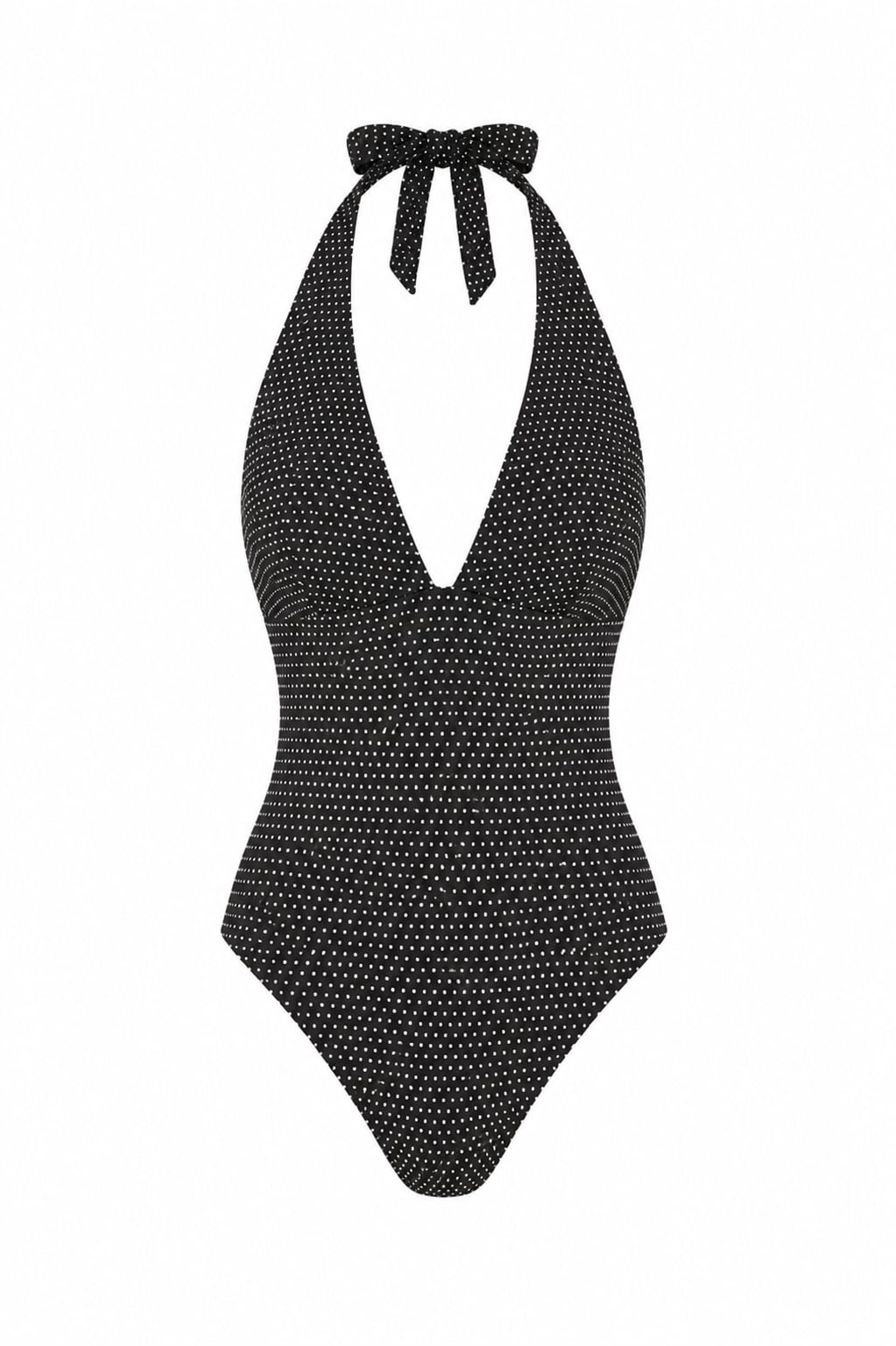 The Majorca One-Piece Polka Dot in Black Dot Classic Andie Swim