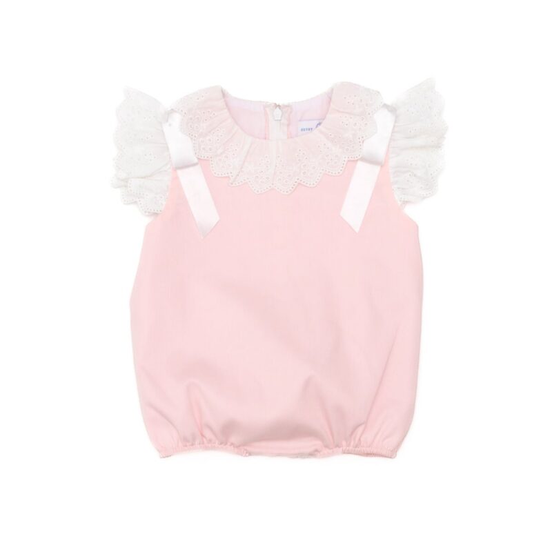 The Rosie Bubble in Primrose Pink Pique Henry Duvall