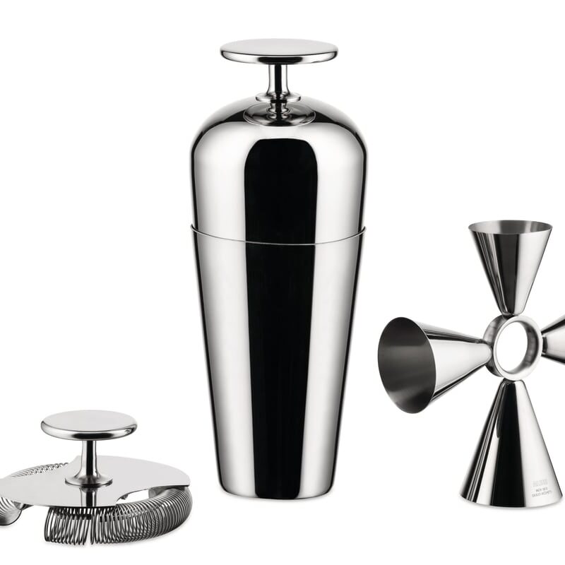 The Tending Box Set: Shaker Strainer Jigger Alessi