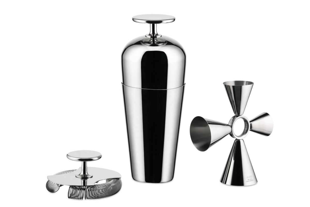 The Tending Box Set: Shaker Strainer Jigger Alessi