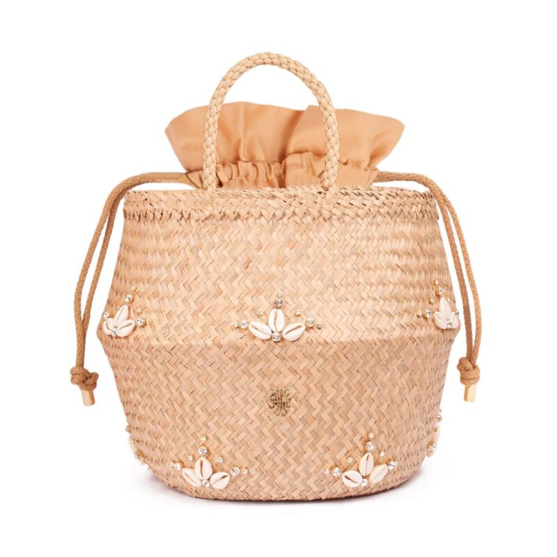 Tote Beach Bud Bag in Biscotto Le Nine
