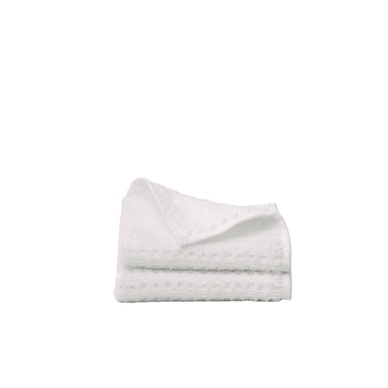 Turkish Waffle Washcloth in White, Set of 2 Boll & Branch