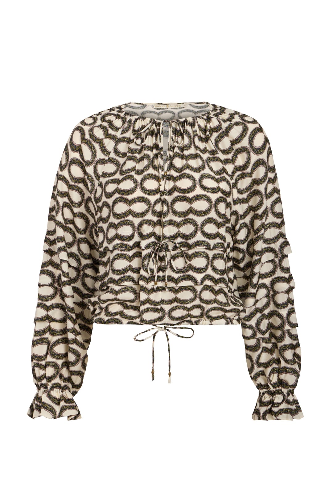 Umi Blouse in Infinity Marie Oliver