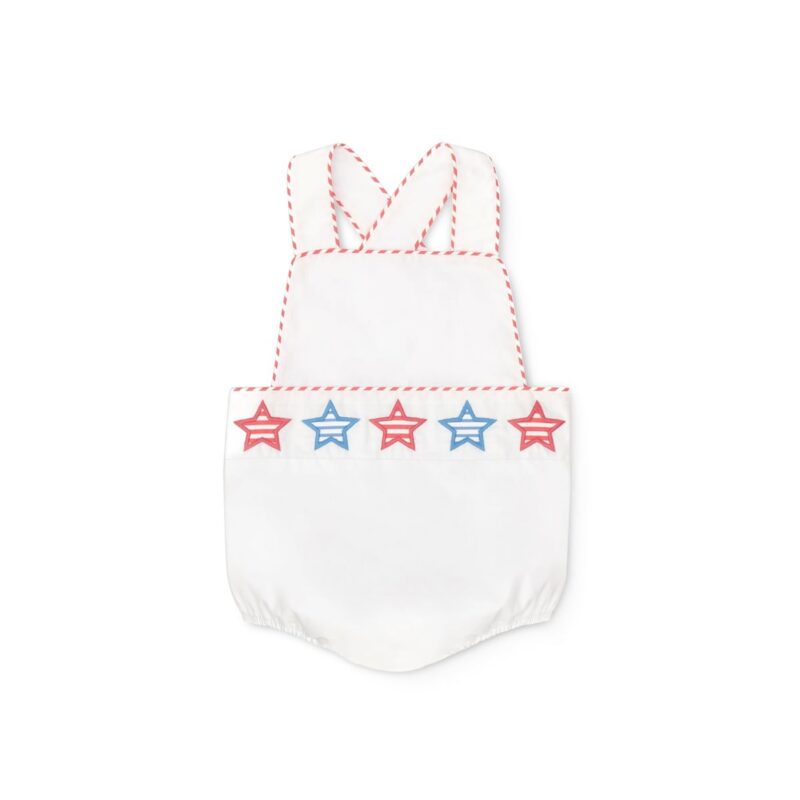 Unisex Henry Sunsuit in Striped Stars Henry Duvall