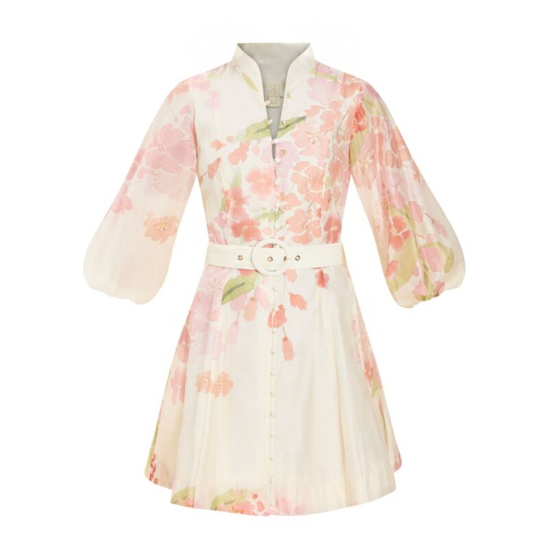 Valencia Mini Dress in Blushing Petals Mestiza New York