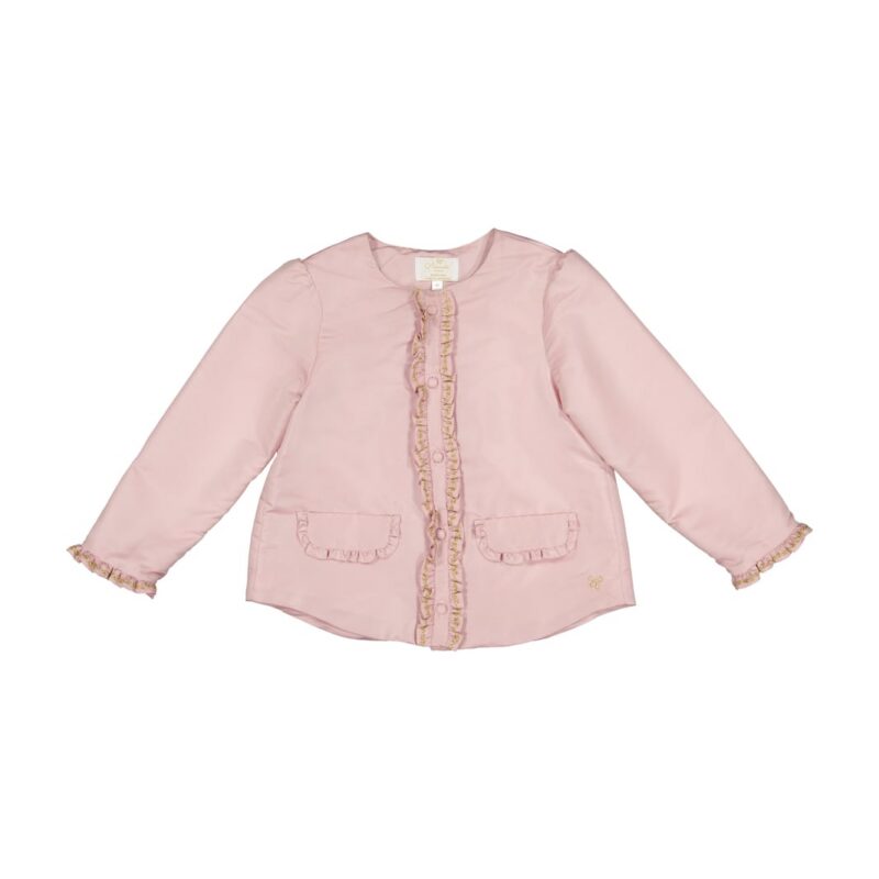 Vendôme Jacket in Light Pink Smocked Antoinette Paris
