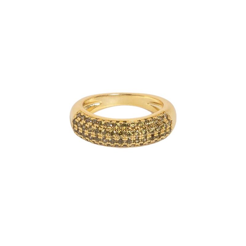 Veyra Ring in Olivine Loren Hope