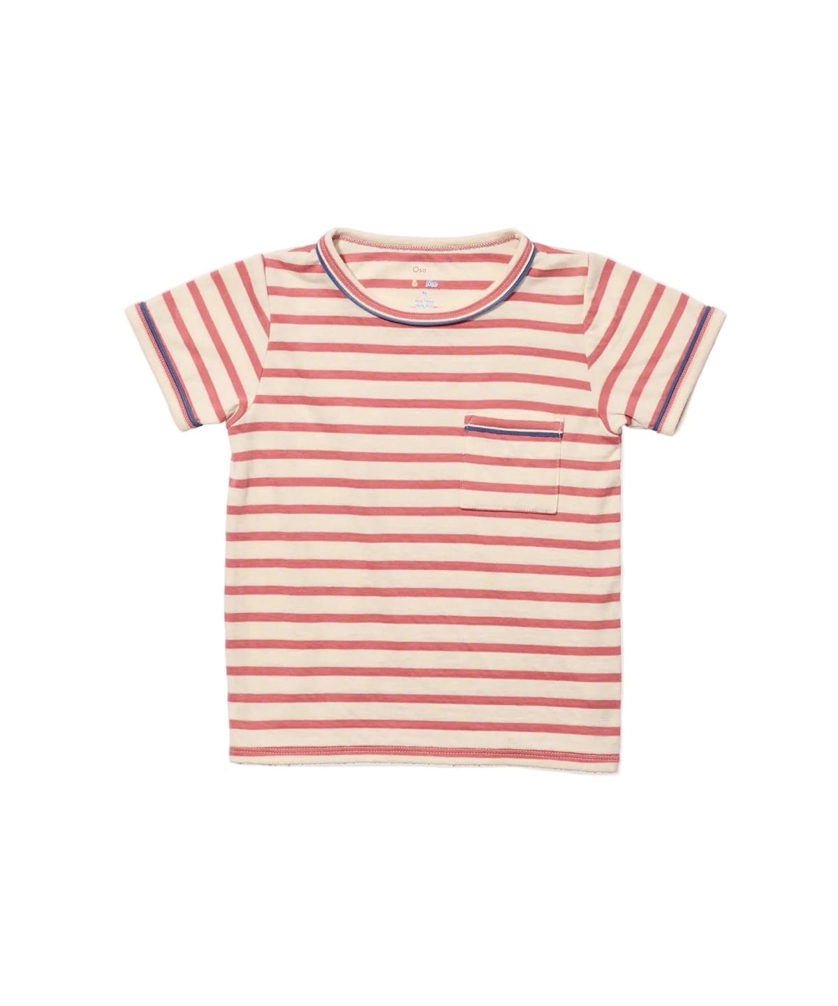 Willie T-Shirt in Nautical Red Stripe Oso & Me