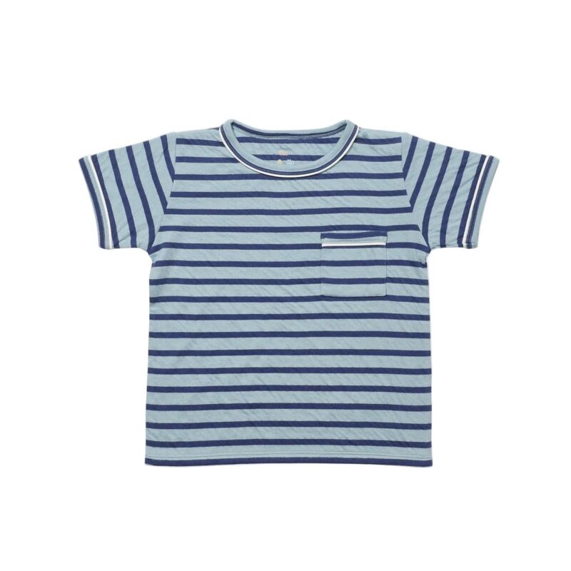 Willie T-Shirt in Sky Stripe Oso & Me