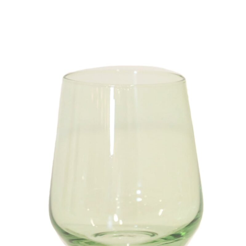 Wine Stemless, Custom Set of 6 Estelle Colored Glass