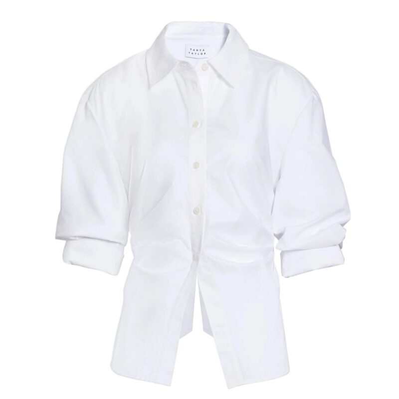 Winslet Top in Optic White Tanya Taylor
