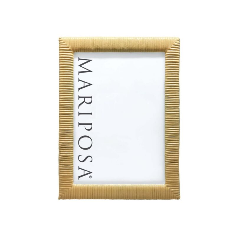 Woven Yellow 5x7 Frame Mariposa