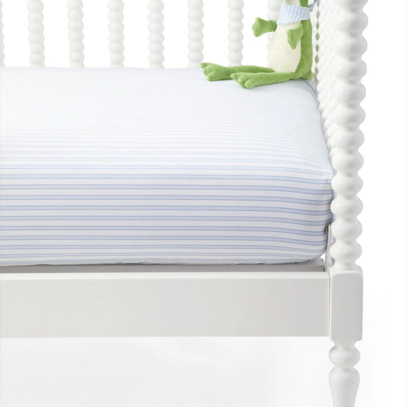Serena & Lily Oxford Stripe Crib Sheet