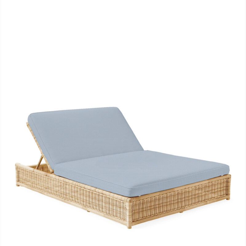 Serena & Lily Pacifica Double Chaise - Light Dune