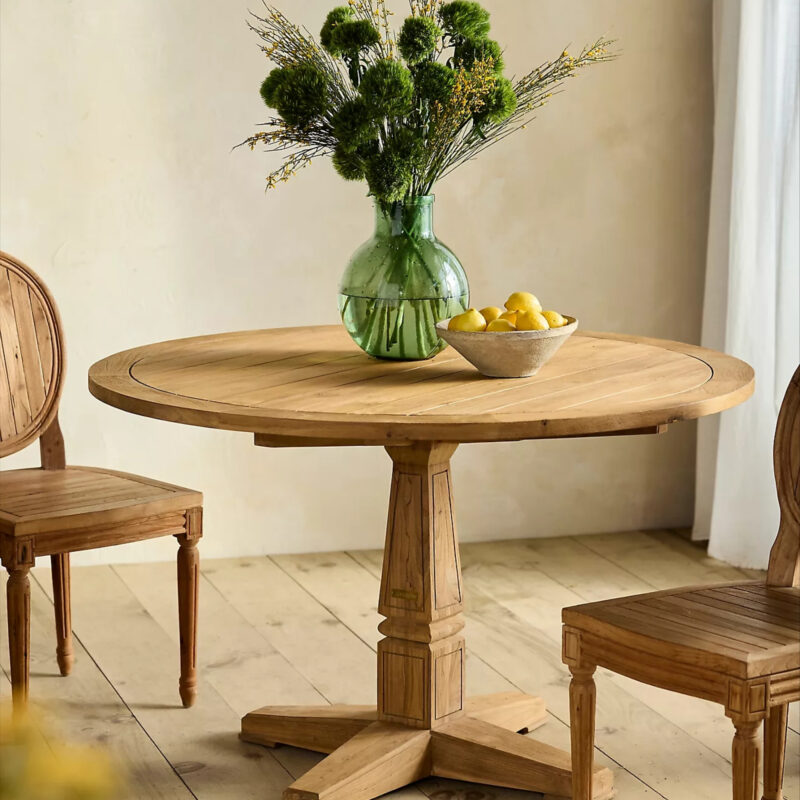 Palladio Reclaimed Teak Round Dining Table