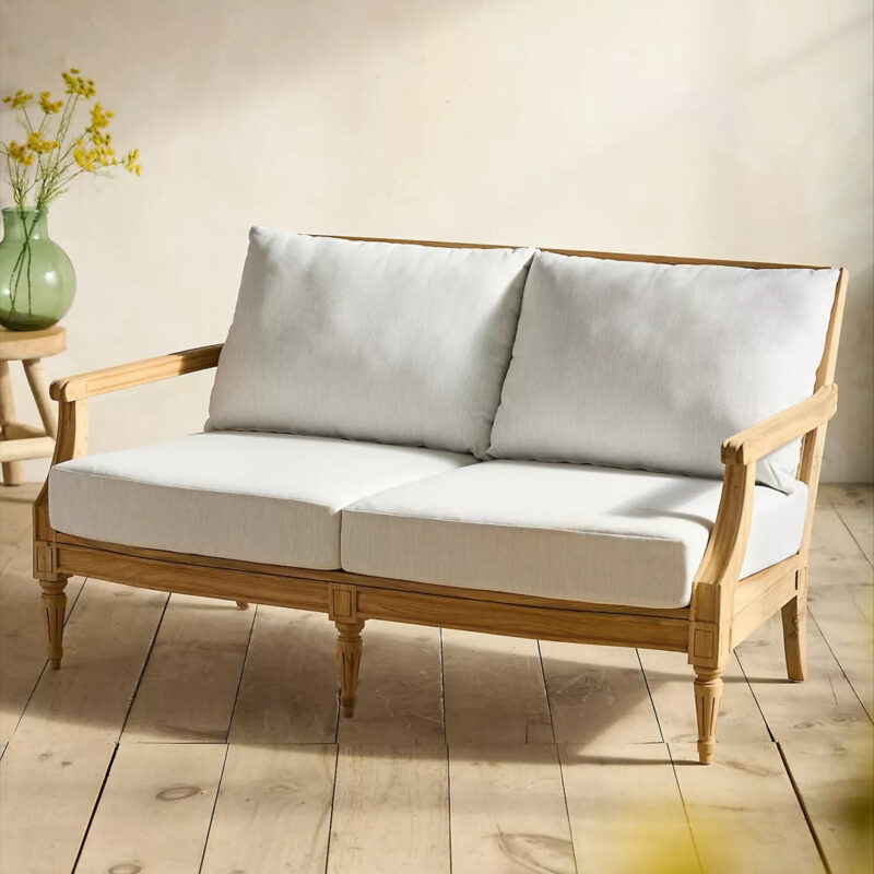Palladio Reclaimed Teak Two Seat Sofa