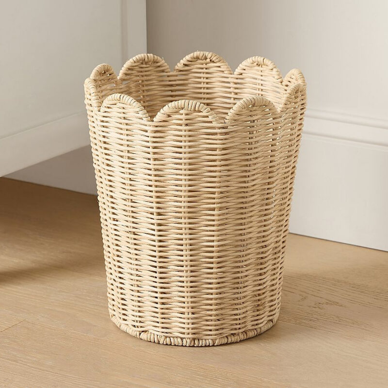 Palmer Scalloped Waste Bin