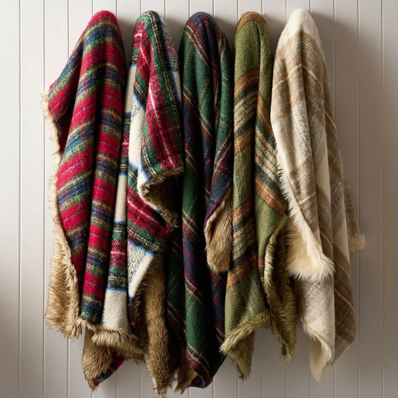 Stewart Plaid Throw