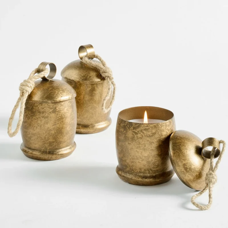 St. Jude Vintage Bell Candle - Winter Spruce