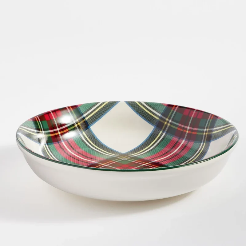 Stewart Plaid Cereal Bowls - Set of 4