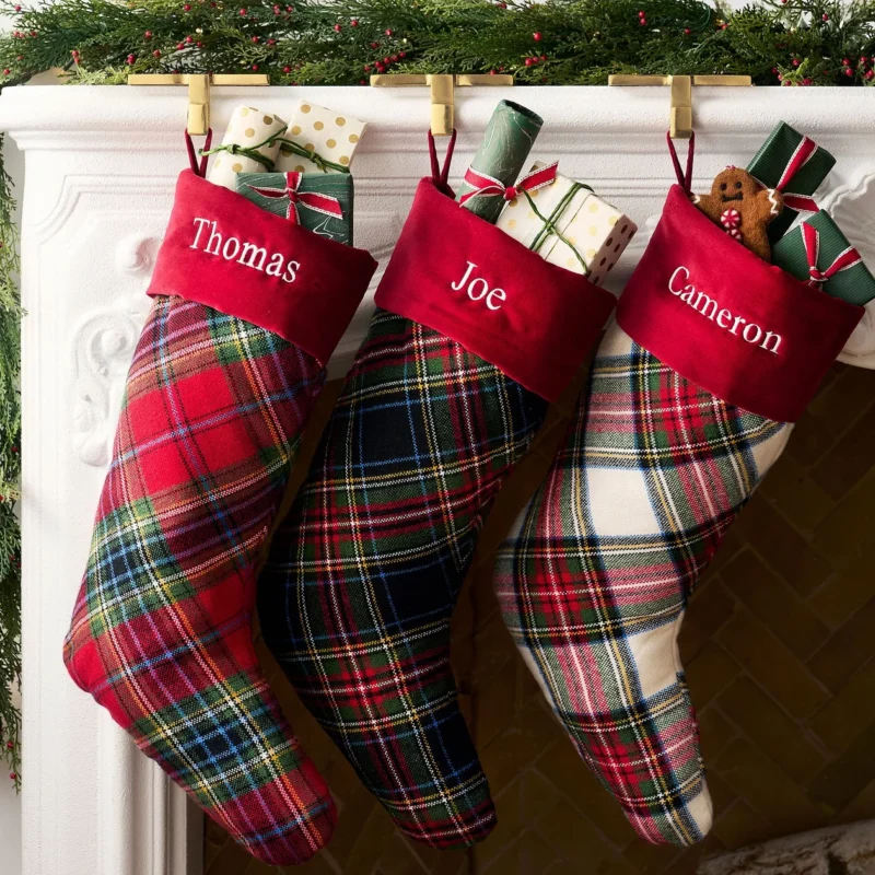 Plaid Stockings