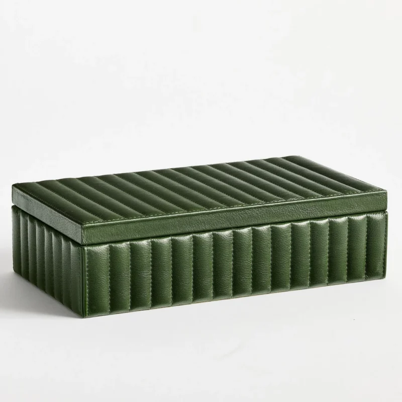 Finley Leather Jewelry Box