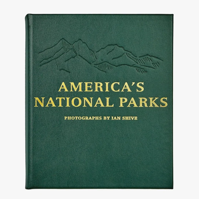 America's National Parks Leather-Bound Book