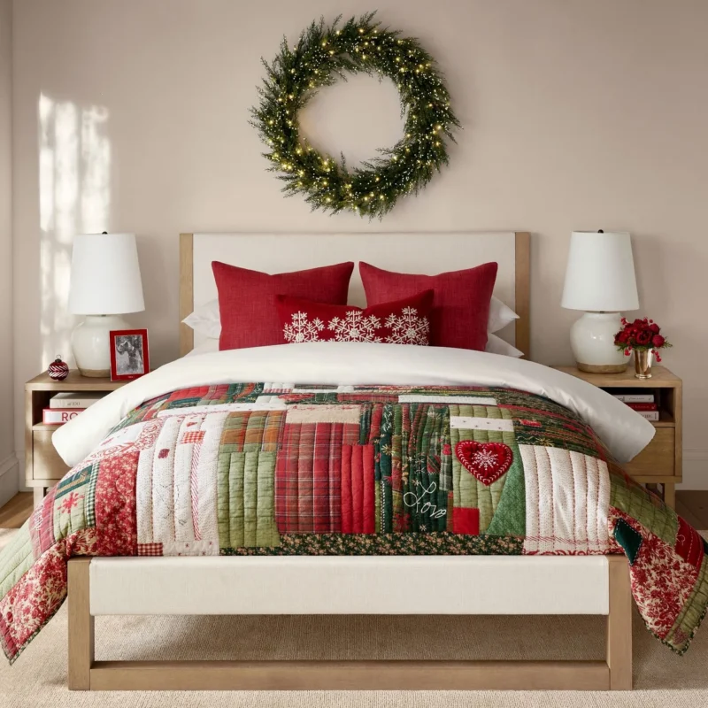 Holiday Love Reversible Quilt